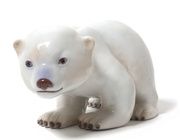 Белый полярный медвежонок. Дания, г. Копенгаген, Bing & Grondahl
