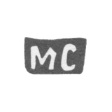 Клеймо мастера Смирнов Михаил Алексеев - с. Красное - инициалы "МС" - конец 19 века