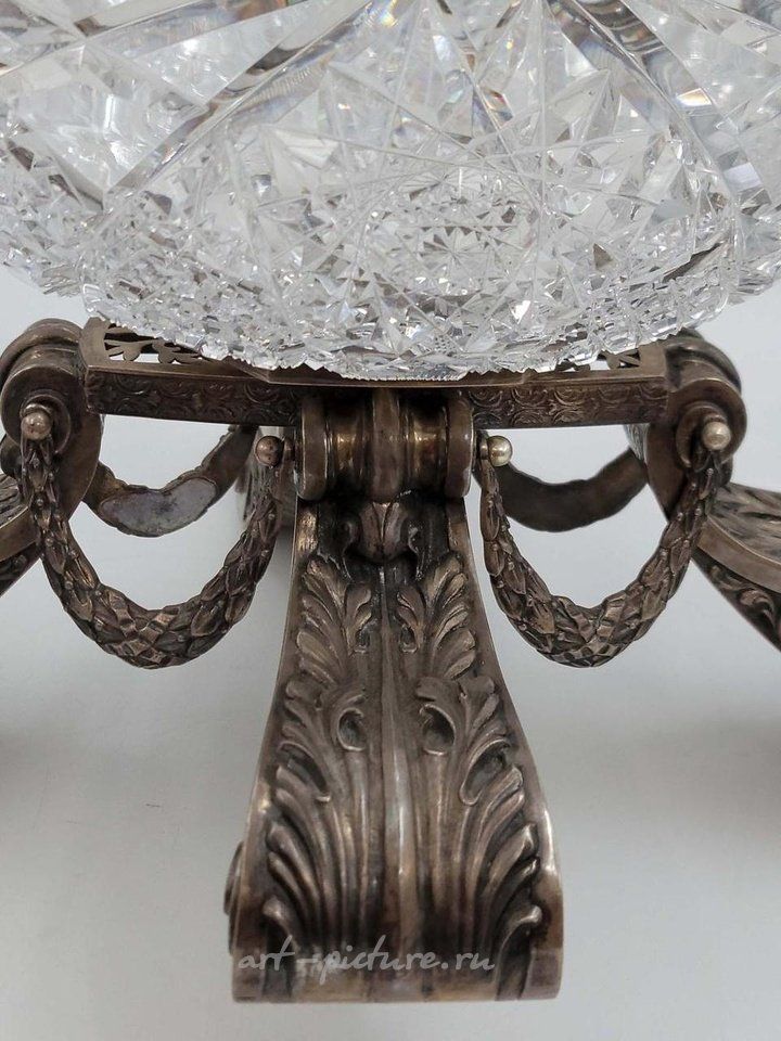 Русское серебро , Крупная серебряная посуда Tiffany and Co. XIX века