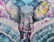 Elephant холодный батик 