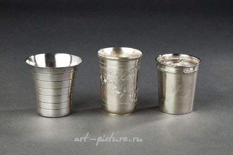 俄罗斯银, 三个银酒杯