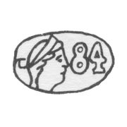 Клеймо окружных пробирных управлений 1908-1926 гг. - Кострома