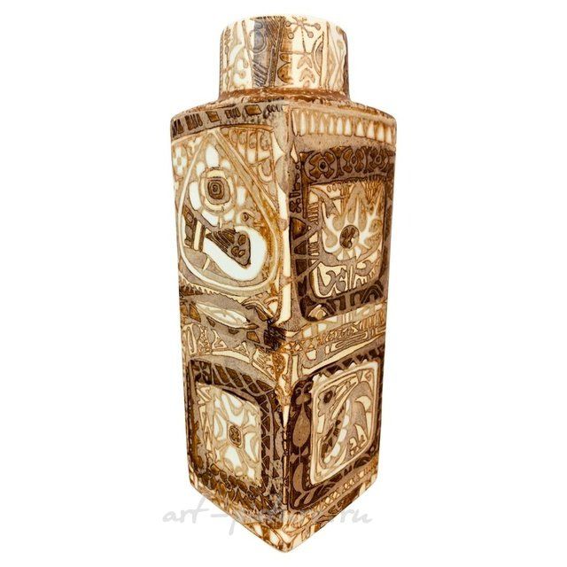 ВАЗА ROYAL COPENHAGEN BACA FLASK VASE. NILS THORSSON