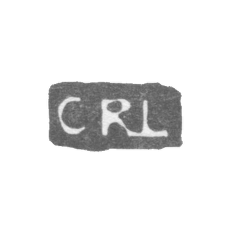 Клеймо мастера Линк Карл Рейнгольд - Ленинград - инициалы "CRL"