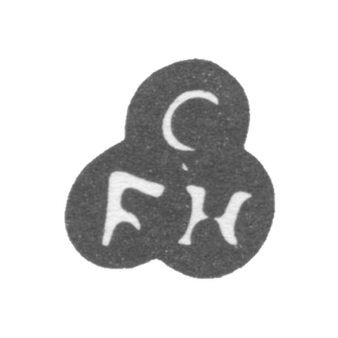 Клеймо неизвестного мастера Тарту - инициалы "CFN" - 17 век