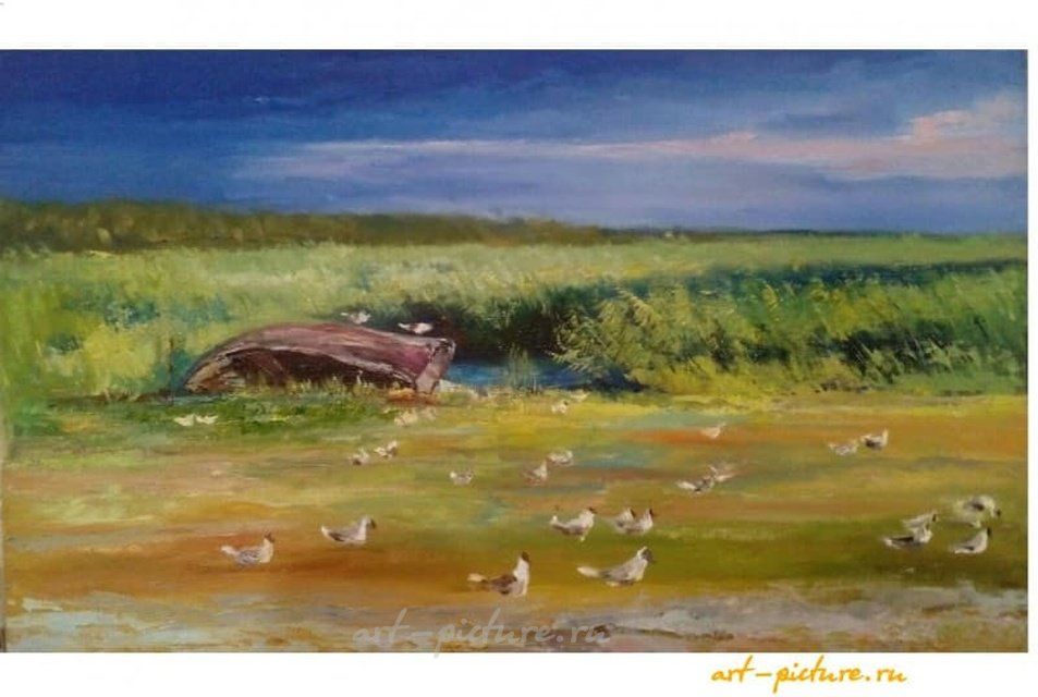 После грозы Масло, холст