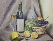 Летний масло, холст 