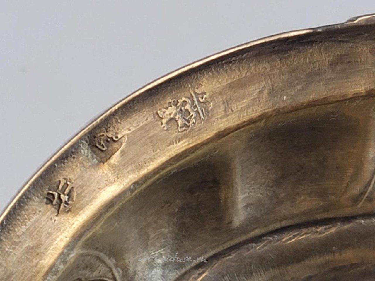 Русское серебро , Редкий антикварный русский серебряный ящик 18 века, 1766 год