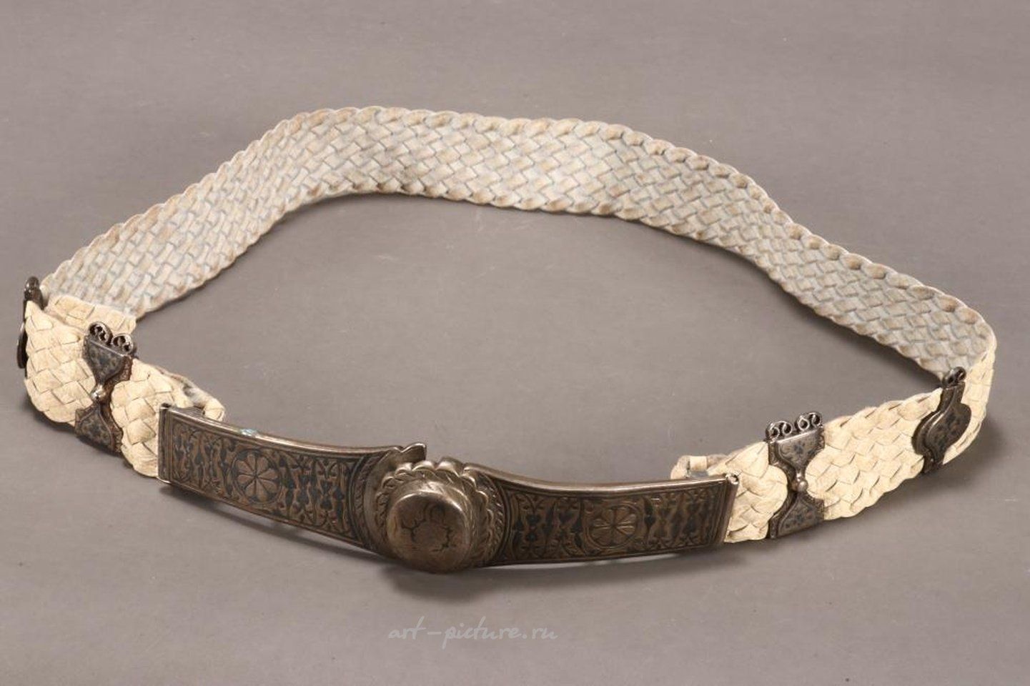Русское серебро , Металлический пояс, около 1887 г.
