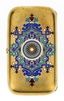 5 Matching Russian Silver & Enamel Soup Spoons