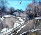 купить Весна пришла. Холст, масло. 41 х 57 см.