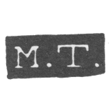 Клеймо мастера Таккинен Михаэль - Ленинград - инициалы "M.T."