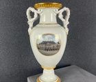 купить Ваза с росписью Арнольда Крога, дворца Амалиенборг в Копенгагене Royal Copenhagen