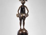 Девочка. 2001. Бронза. 65x15x17,5 см