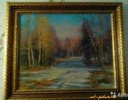 Весна Холст, масло 