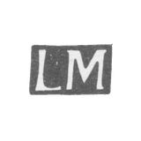 Клеймо мастера Михельсен Леопольд Эдуард - Таллин - инициалы "LM" - 1847-1888 гг.