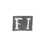 Клеймо мастера Икленевич Франциск (Iclenievic Franciscus) - Вильно - инициалы "FI" - 1787-1820 гг.