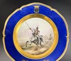 купить Тарелка военная кабинетная КПМ, около 1849-1870 гг.