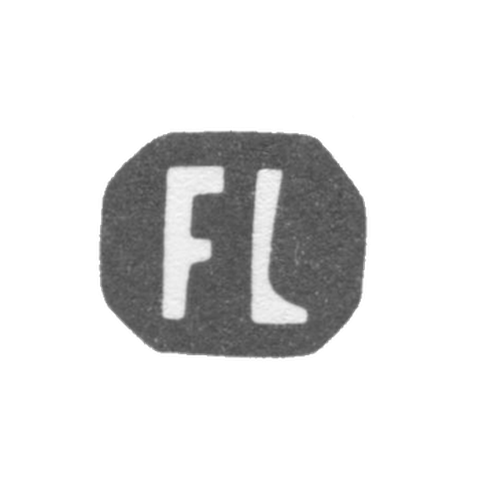 Клеймо мастера Лепик Ф. - Тарту - инициалы "FL" - 1924-1940 гг.