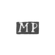 Клеймо мастера Питкайн Михаэль - Ленинград - инициалы "MP"