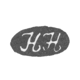 Клеймо мастера Хаклин Генрих - Ленинград - инициалы "HH"