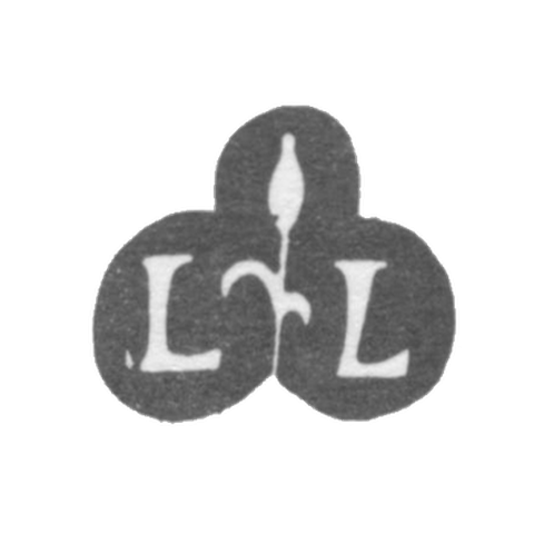 Клеймо неизвестного мастера Нарвы - инициалы "LL" - 17 век
