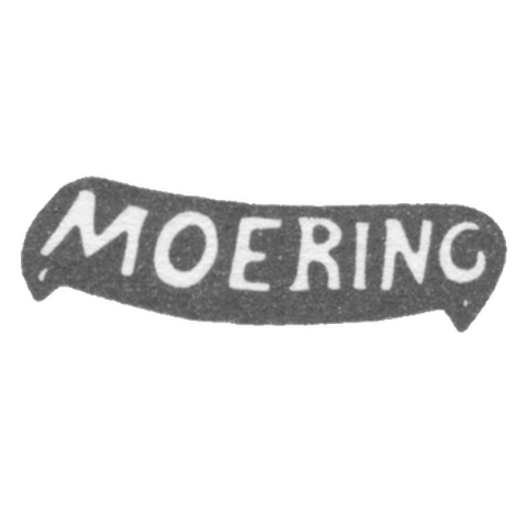 Клеймо мастера Мёринг Иоганн Готтфрид - Таллин - инициалы "MOERING"