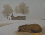 Песнь о собаке Холст, масло 