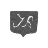 Клеймо мастера Равич Иван Андреевич - Киев - инициалы "IR" - 1721-1749 гг.