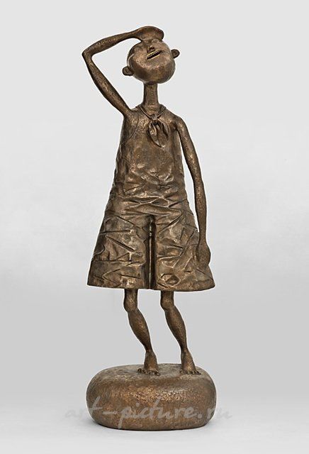 Пионер. 2011. Бронза. 82x28x21 см
