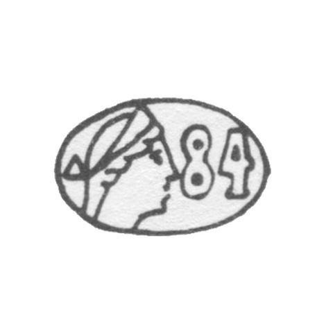 Проба "84" Женщина в кокошнике