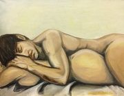 Мужчина и женщина Масло, холст 