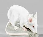 купить Мышь на каменном пьедестале: фигурка ар-нуво из Мейсена