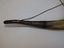Drinking horn with white metal mounts and niello decoration...