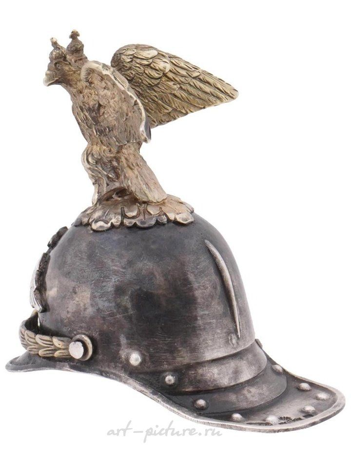 Russian silver , RUSSIAN 84 SILVER RUBY EAGLE HELMET STIRRUP CUP