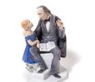 купить Писатель Ганс Христиан Андерсен с девочкой. Дания, г. Копенгаген, Bing & Grondahl