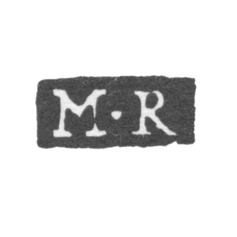 Клеймо мастера Рейхелин Матиас - Ленинград - инициалы "M-R"