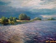 Остров Масло, холст 