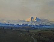 Вид на Эльбрус Холст/Масло 