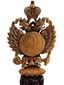 RUSSIAN GILT SILVER ENAMEL RUBY DIAMONDS BOTTLE