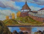 Соловки масло, холст 