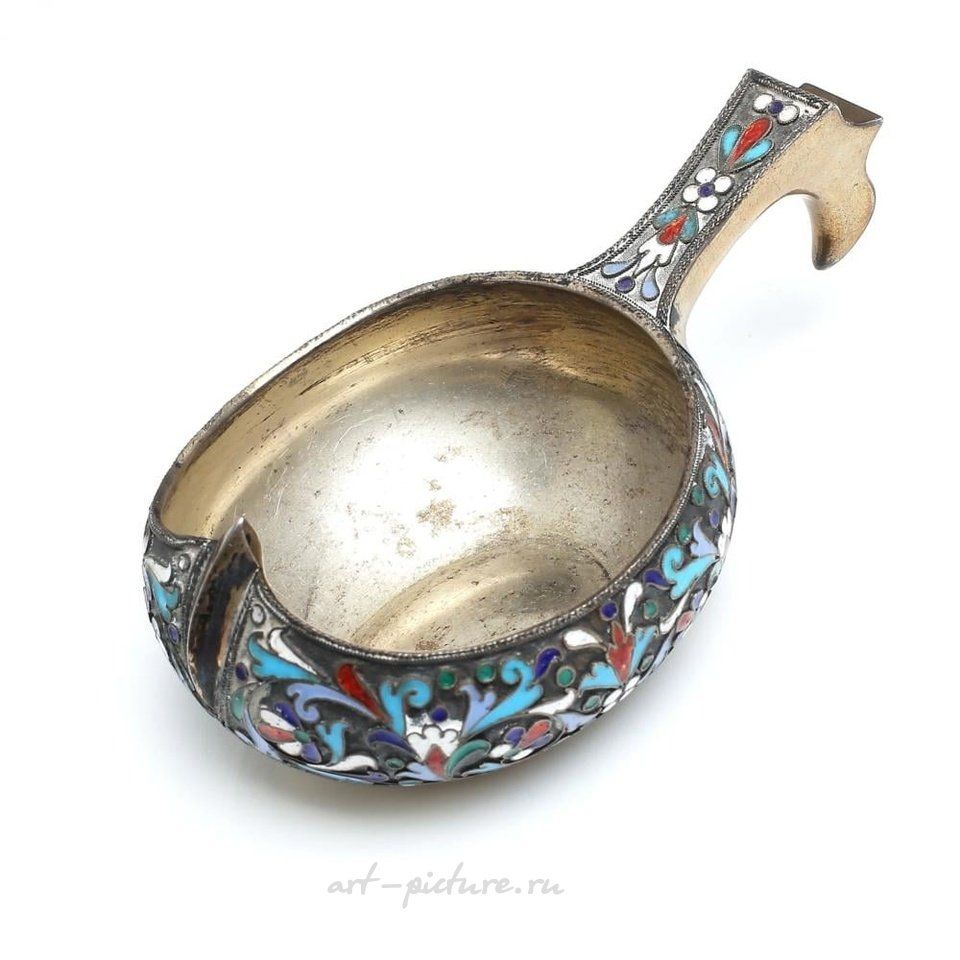 Русское серебро , Русский серебряный ковш. Струлев Николай Федорович 1896 год.