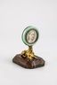Opal flacon with guilloche enamel