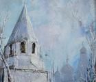 Статуэтка Спасская башня масло,хол…