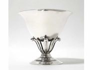 Серебряная ваза. Дания Johan Rohde by Georg Jensen. Модель - 17B