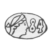 Клеймо окружных пробирных управление 1908-1926 гг. - Москва
