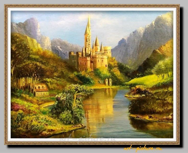 фэнтези Масло холст