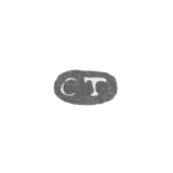 Клеймо мастера Теппонен Кристиан - Ленинград - инициалы "CT"