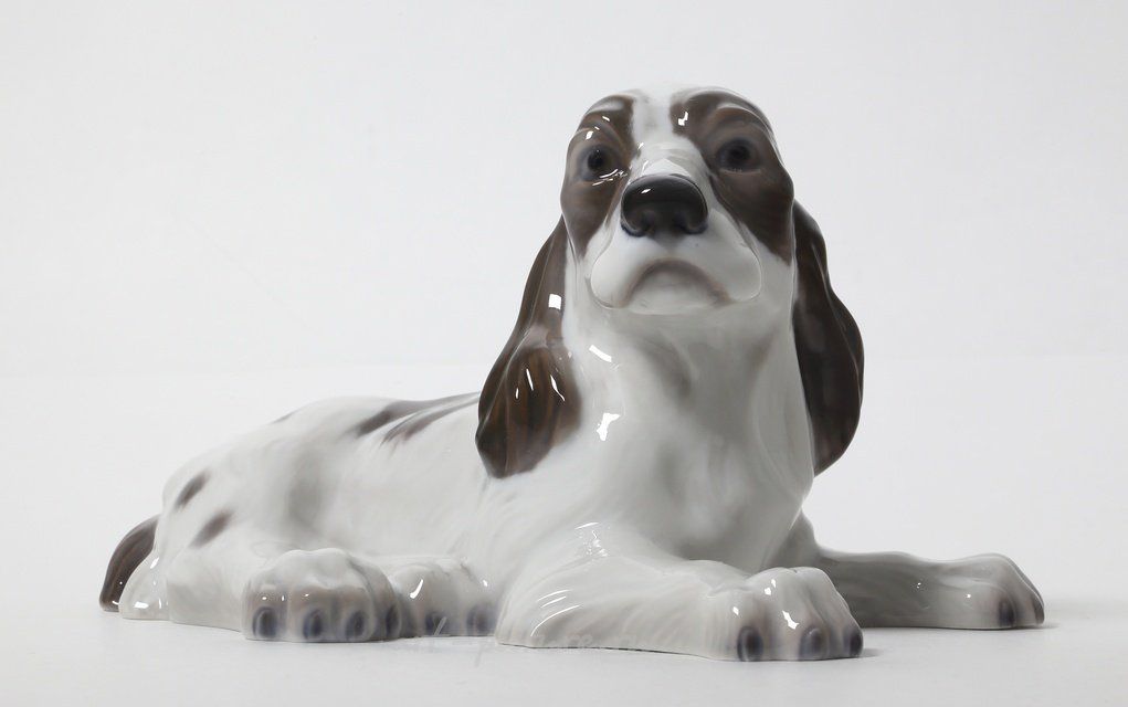 Спаниель. Дания, Lyngby Porcelæn