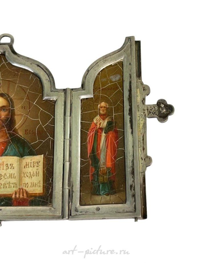 Русское серебро , Триптих икон